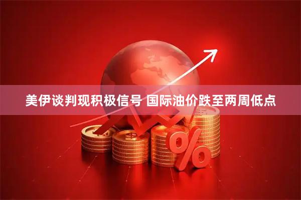 美伊谈判现积极信号 国际油价跌至两周低点