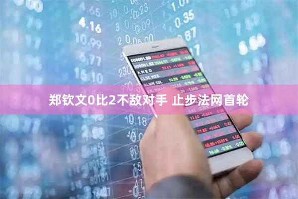 郑钦文0比2不敌对手 止步法网首轮